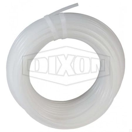 Dixon Tubing, 3/8 in ID x 1/2 in OD x 100 ft L, 1/16 in Thick Wall, Nylon, Domestic 16375
